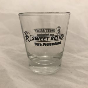 Sweet Relief Shot Glasses