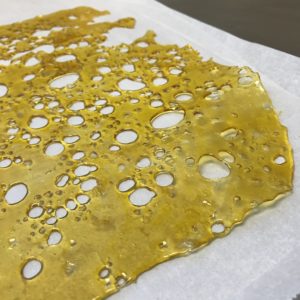 Sweet Science Live Resin Shatter Huckleberry