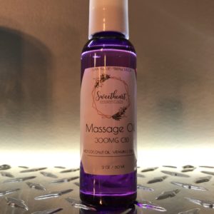 Sweetheart Essentials 300MG CBD Massage Oil