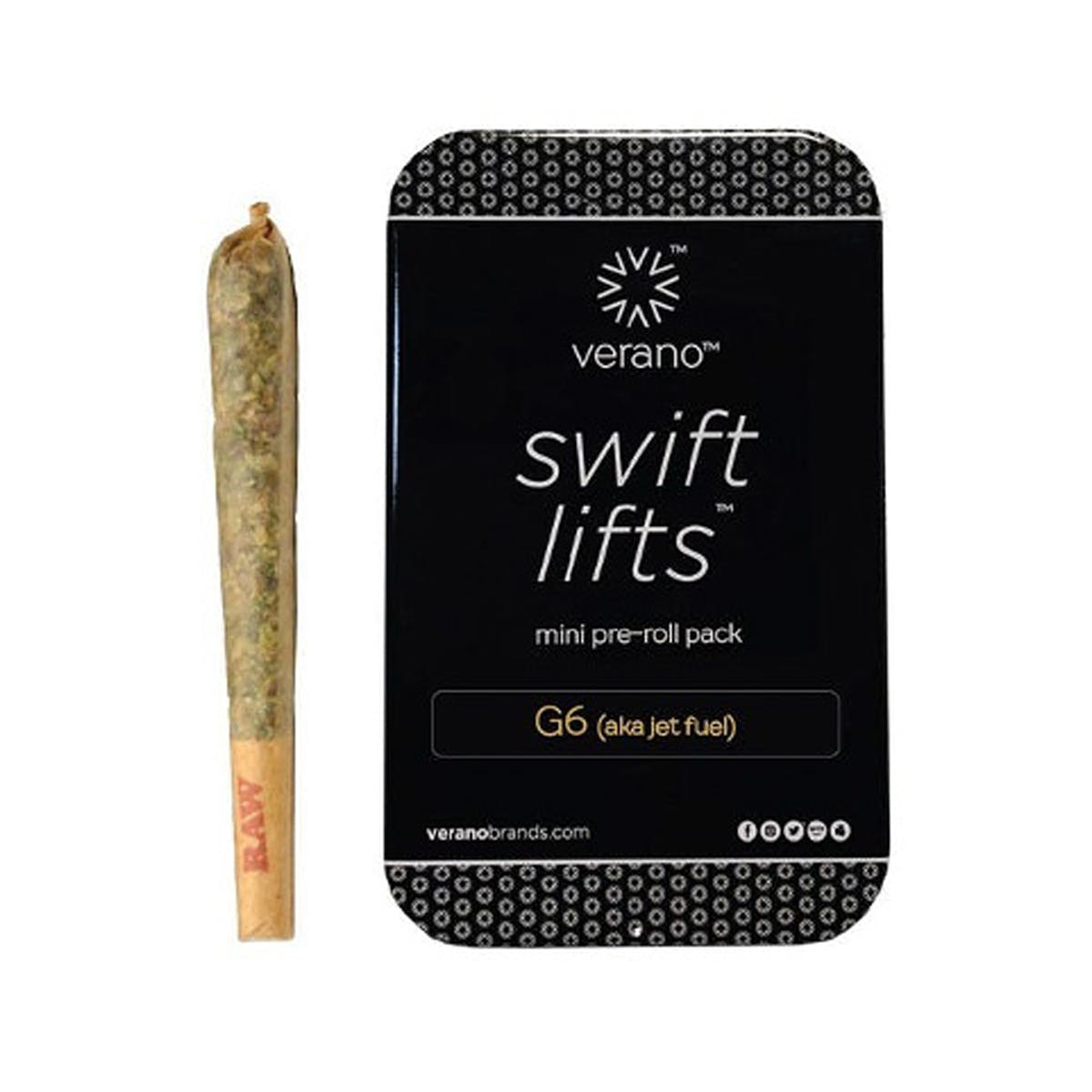 Swift Lifts™ Mini Pre-Roll Pack - G6 (Jet Fuel)