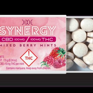 SYNERGY Mints Mixed Berry - 100:100mg