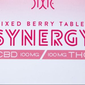 Synergy Tablets MIxed Berry 100mg