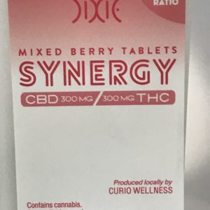 Synergy Tablets Mixed Berry 300mg