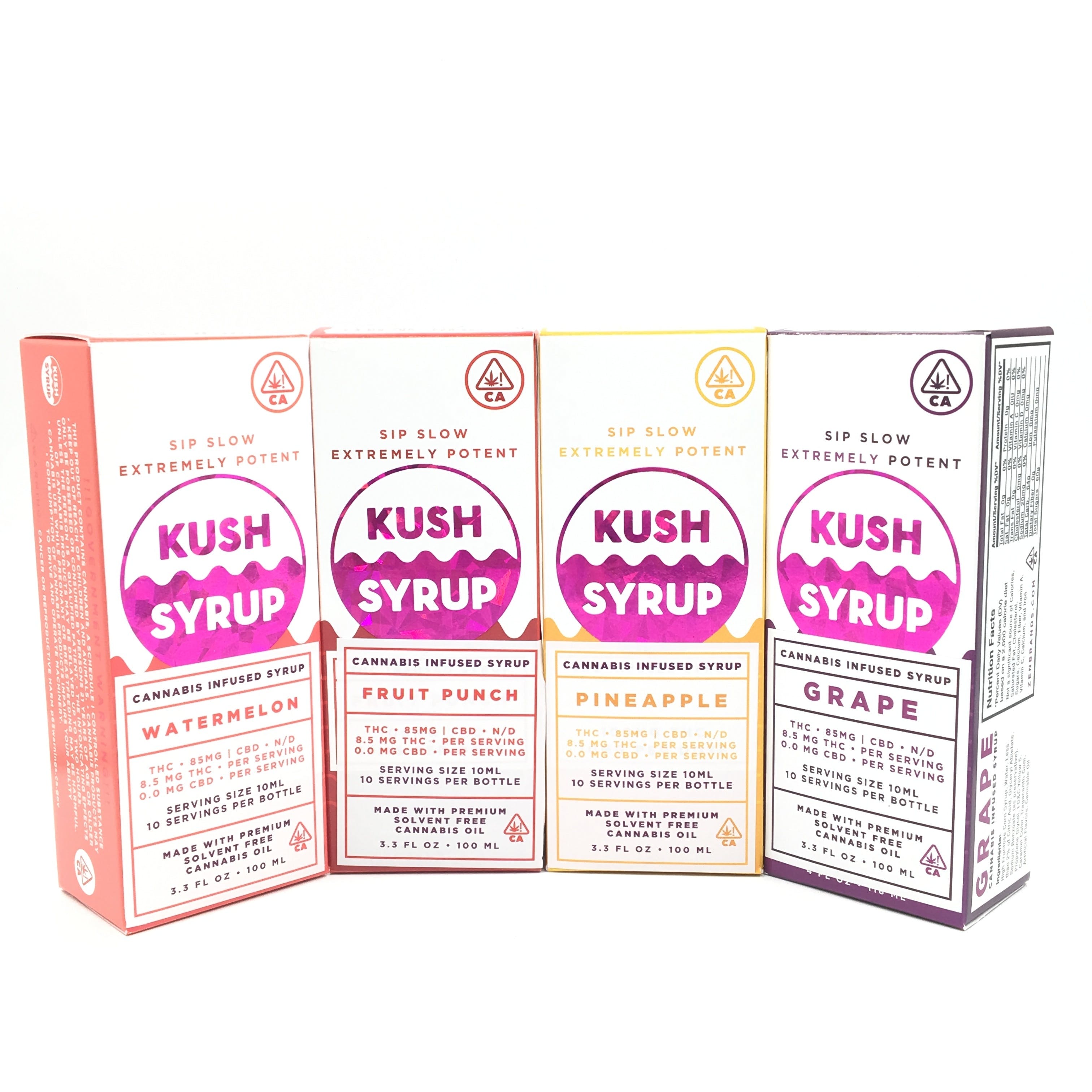 [Syrup] 85mgTHC Grape Kush Syrup - Zen Brands