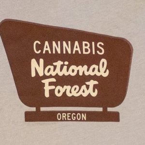 T-Shirt Cannabis National Forest