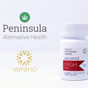 Tablets - 'Ascend' High THC microdose tablets by Verano
