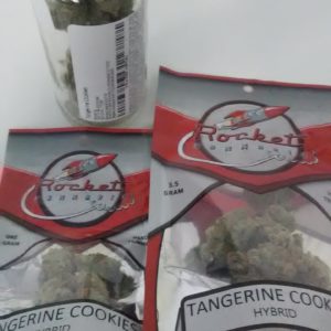 Tangerine Cookies by Rocket Cannabis