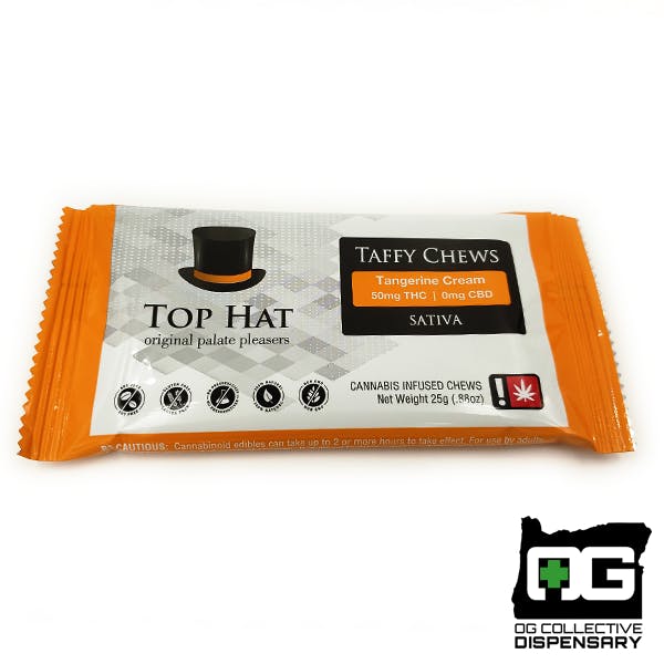 TANGERINE CREAM TAFFY from TOP HAT