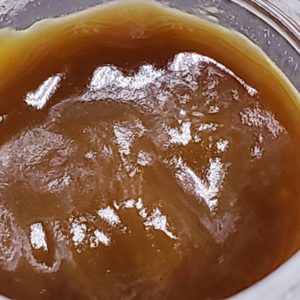 Tangie cured resin budder - Chill Extractions x Str8organics