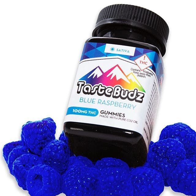 TasteBudz - Gummies - Blue Raspberry - Sativa