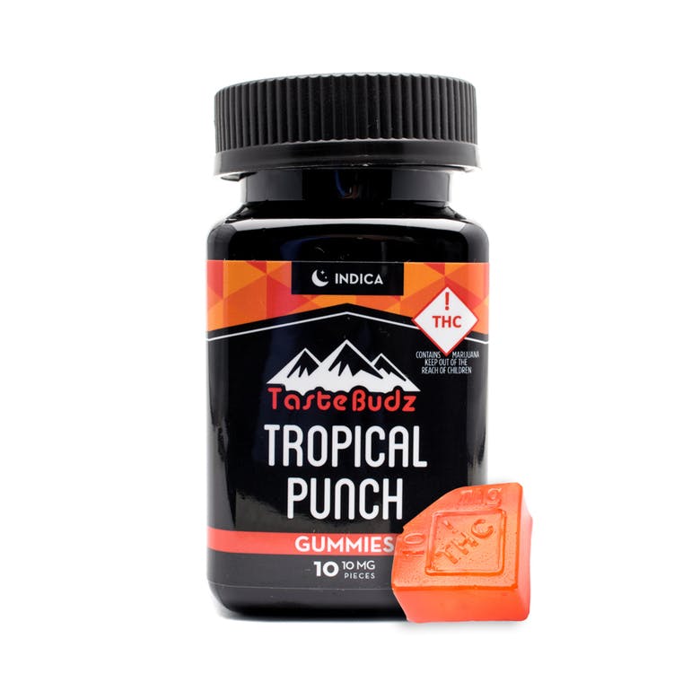 Tastebudz Tropical Punch Indica 100mg