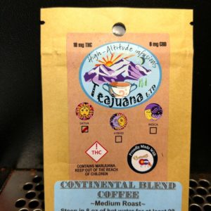 Teajuana- Continental Blend Coffee 10mg Sativa