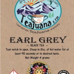 Teajuana Earl Gray Black Tea Sativa 10mg