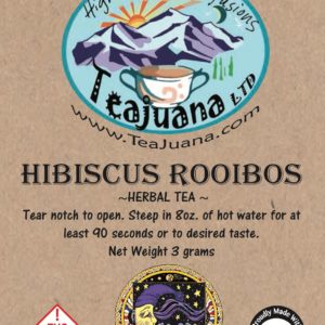 Teajuana- Hibiscus Rooibos Tea Indica 10mg