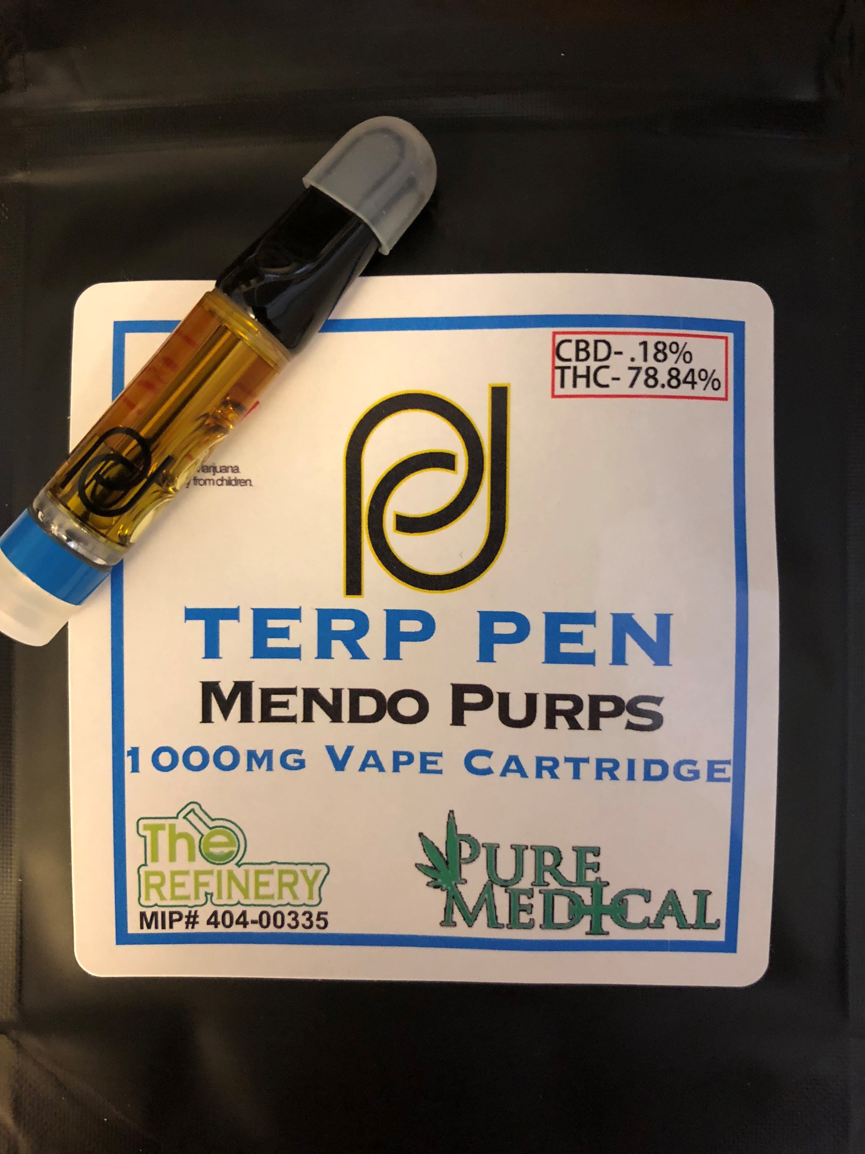 marijuana-dispensaries-130-e-cheyenne-rd-colorado-springs-terp-pen-1000mg-mendo-purple-cartridge