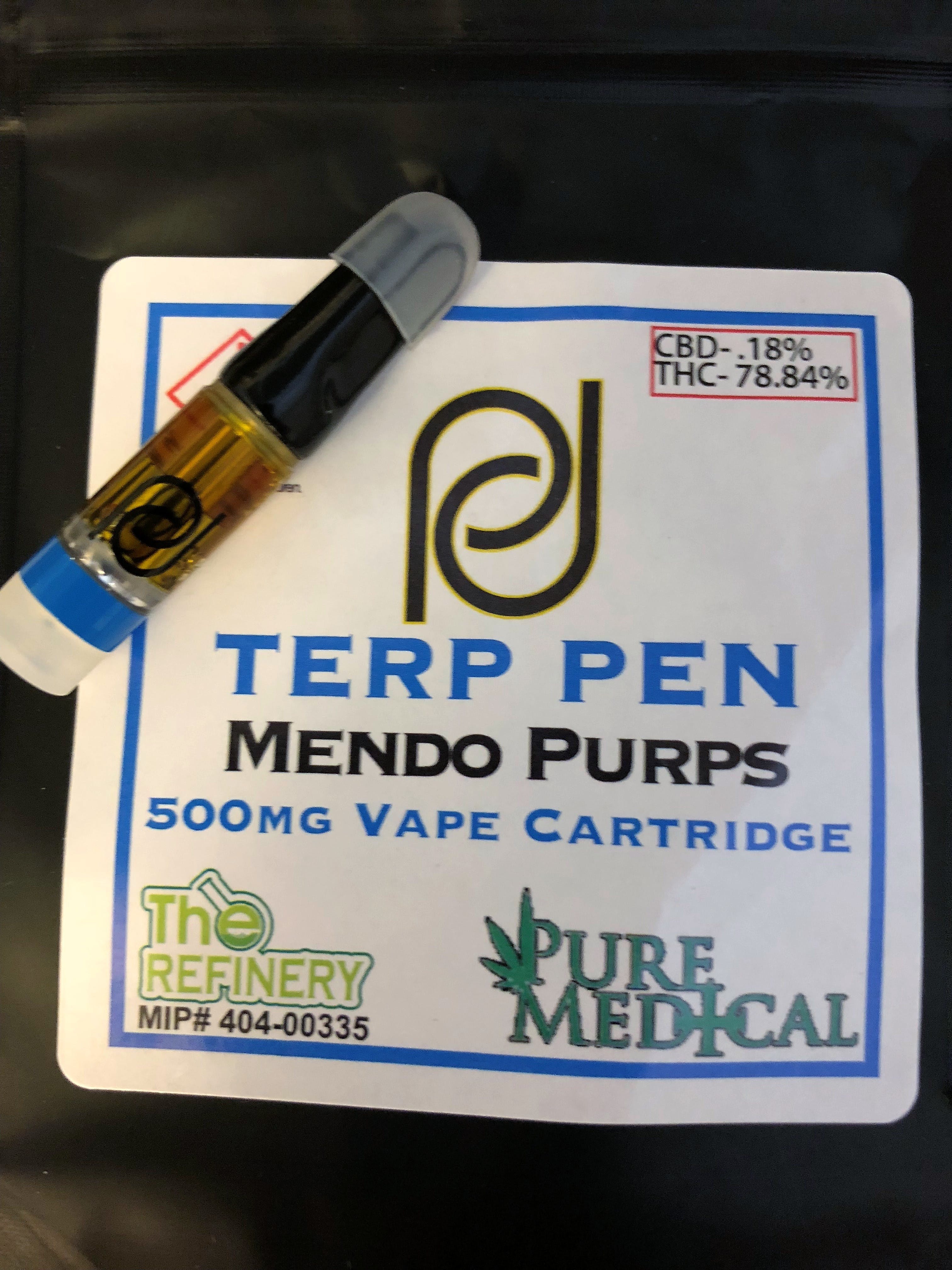 marijuana-dispensaries-130-e-cheyenne-rd-colorado-springs-terp-pen-500mg-mendo-purple-cartridge