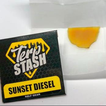 Terp Stash Sunset Diesel .5 Shatter Sacrament