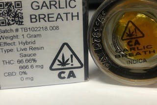 Terpboys - Live Resin Sauce: Garlic Breath