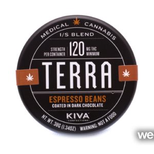 Terra Bites Espresso Beans | Kiva Confections