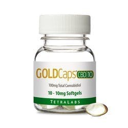 [TetraLabs] CBD Goldcaps 10MG