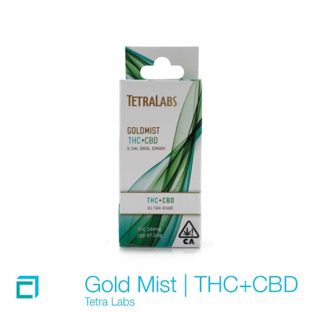 TetraLabs GoldMist CBD:THC