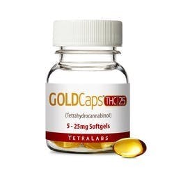 [TetraLabs] THC Goldcaps 25MG