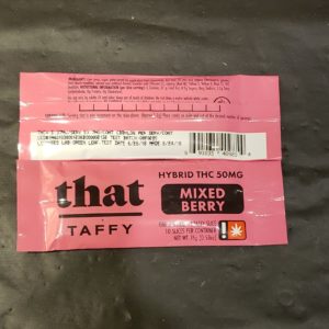 That Taffy - Hybrid Mixed Berry (50mg THC) #0877