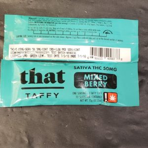 That Taffy - Sativa Mixed Berry (50mg THC) #0794