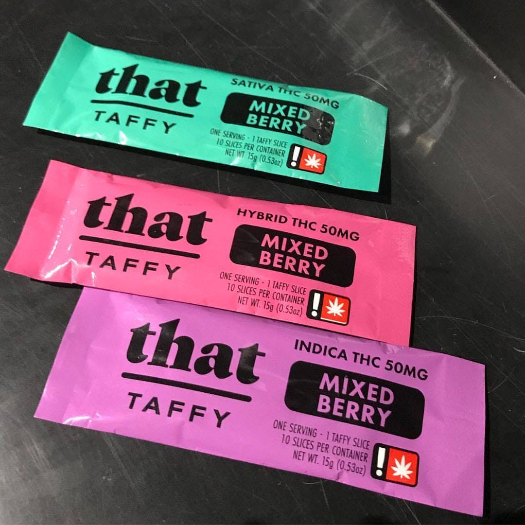That Taffy - THC Hybrid Mixed Berry Taffy