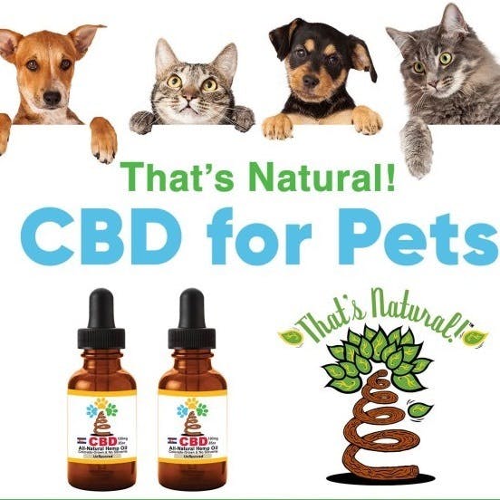 That's Natural Tincture for Pets, 100mg