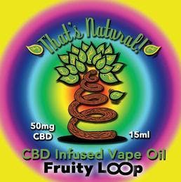 That's Natural Vape Oil Fruity Loop 50mg