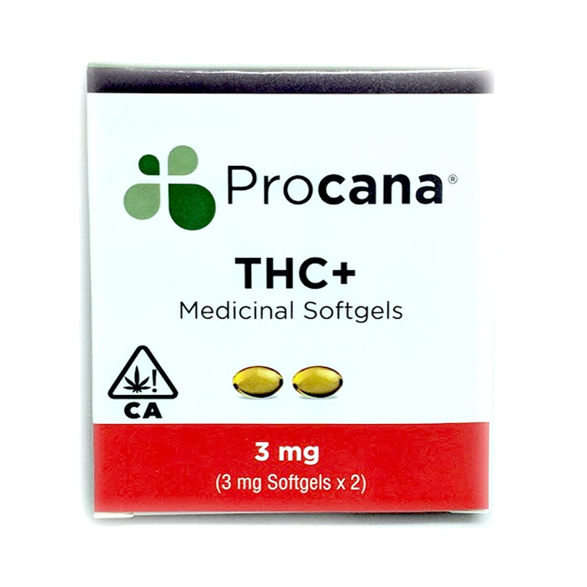 THC+ 3mg Softgels (2pk)