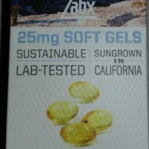 THC 30 doses 25mg each Soft Gel Capsules