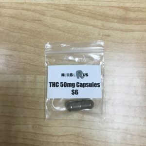 THC 50mg Capsules