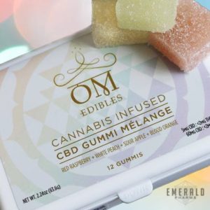 THC Cannabis Infused Melange Gummis Multi-Pack by OM Edibles