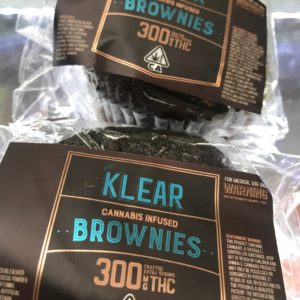 THC CLEAR BROWNIES 300 MG