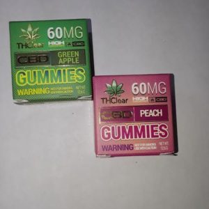 THC Clear CBD Gummies