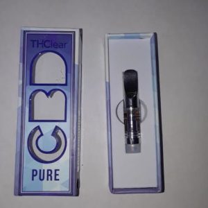 THC Clear PURE CBD Cartridge