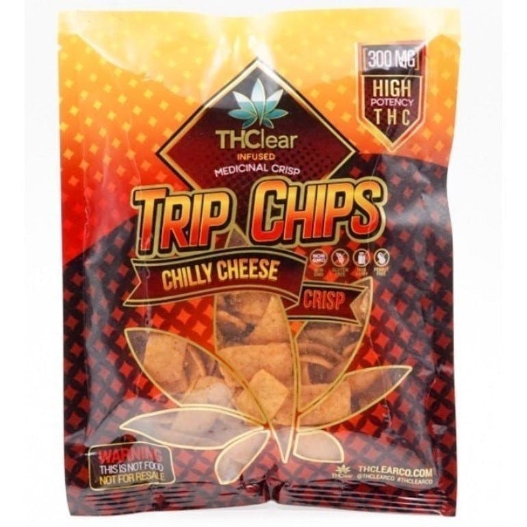 THC CLEAR TRIP CHIPS: CHILLY CHEESE CURLS