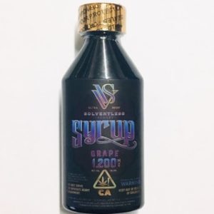 THC Clear VVS Syrup 4oz - Grape