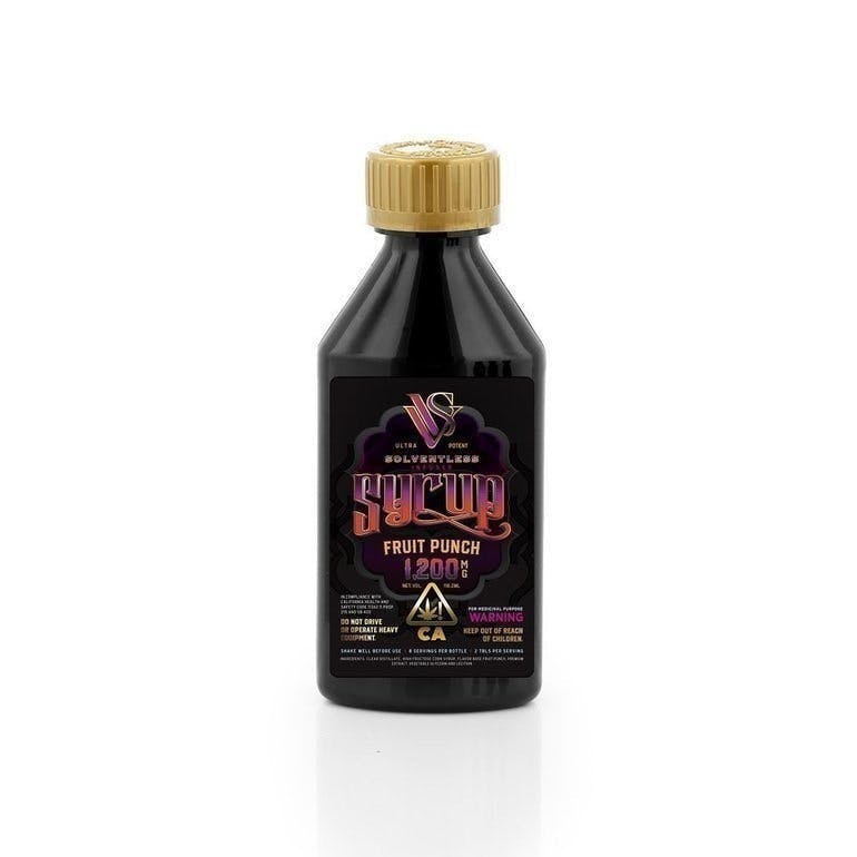 THC Clear VVS Syrup - Fruit Punch 1200MG