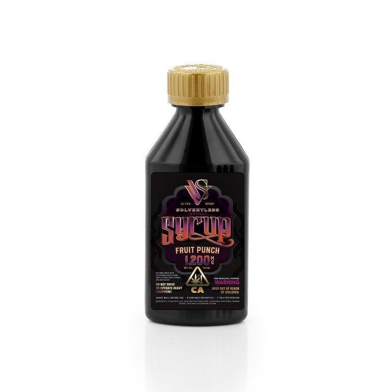 THC Clear VVS Syrup -Fruit Punch