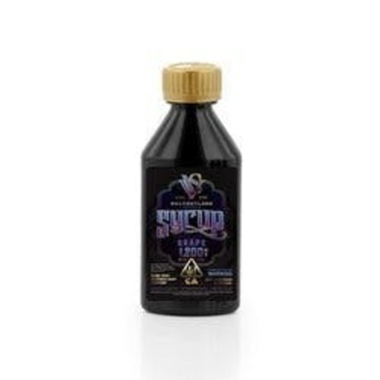 THC Clear VVS Syrup - Grape 1200MG