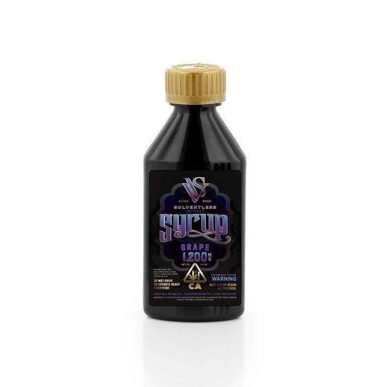 THC Clear VVS Syrup- "Grape"