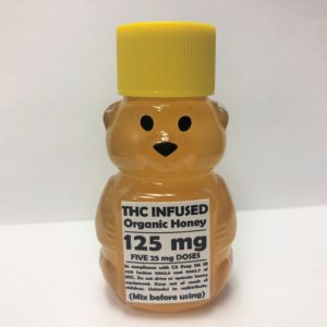 THC Infused Organic Honey 125mg