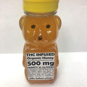 THC Infused Organic Honey 500mg