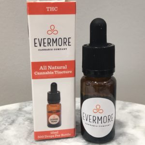 THC Oil Tincture by Evermore - 250mg / bottle