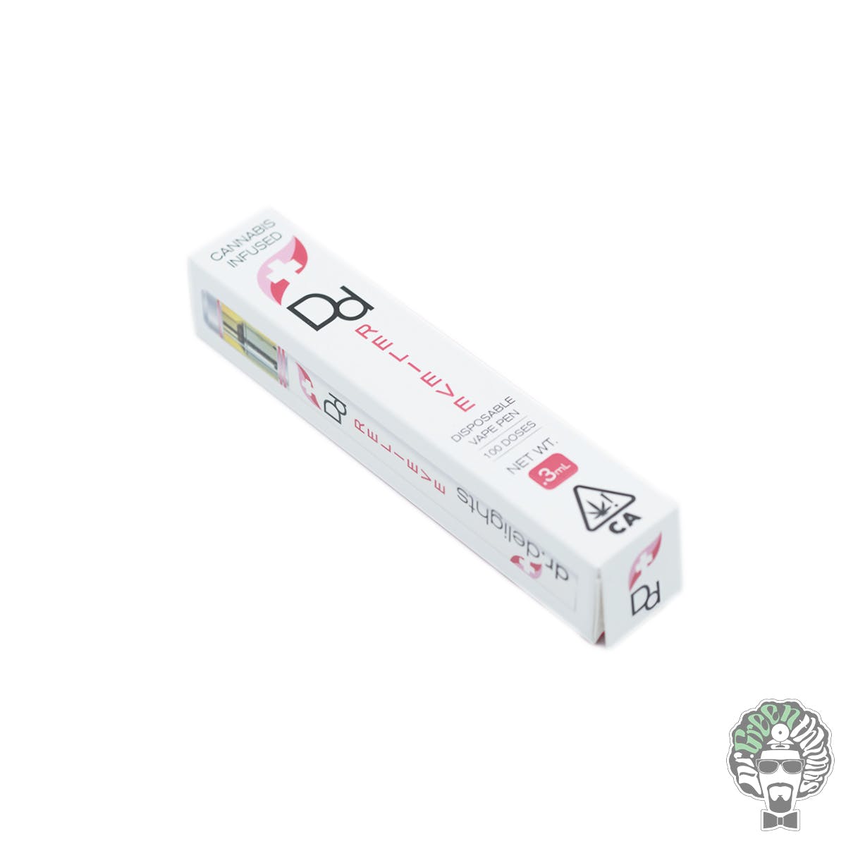 THC Relieve Disposable Vape Cartridge by Dr. Delight