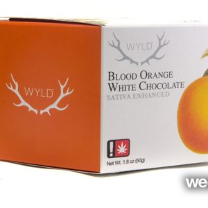 THC Sativa Blood Orange White Chocolate (WYLD) 10 Pack 50mg