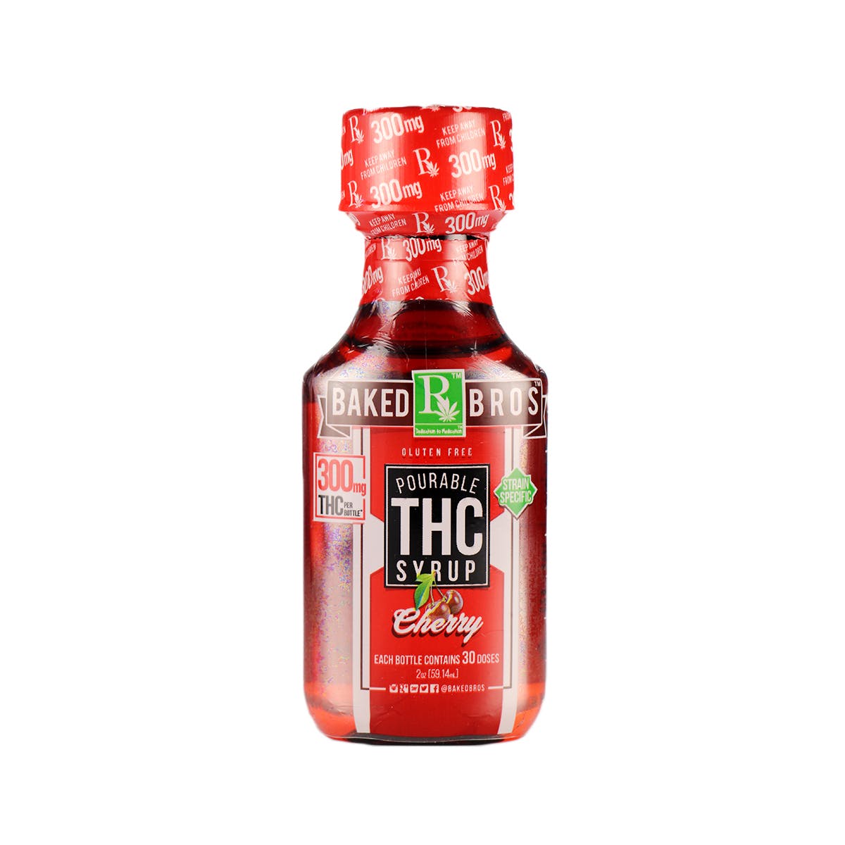 THC Syrup Cherry 300mg
